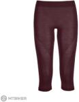 ORTOVOX 120 Competition Light 3/4 női aláöltözet nadrág, winetasting (L)
