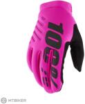  100% Brisker kesztyű, neonrózsaszín (L)