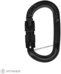 Singing rock OXY BC Twist Lock karabiner, fekete