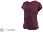 Sensor MERINO AIR traveller női póló, port piros (XL) - mtbiker - 26 099 Ft