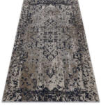 Vintage MUNDO Vintage Szőnyeg - Bézs/Fekete - 140x190 cm (BA169)