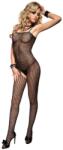 Leg Avenue Catsuit Decupat Fara Cusaturi, Negru, Marime Universala