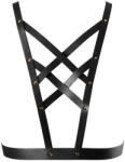 Bijoux Indiscrets - Maze Net Cleavage erotikus heveder fekete