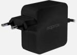 Approx Univerzális USB Type-C Notebook adapter 90W Fekete APPA90C (APPA90C)