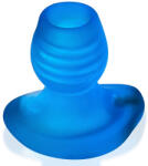 OXBALLS - Glowhole-2 Hollow Buttplug with Led Insert Blue Morph Large