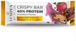 Luxoya Crispy Bar eper ízű roppanós fehérje szelet - 45g - vitaminbolt - 850 Ft