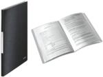 Leitz Mapa LEITZ Style, de prezentare, plastic PP, 40 de folii - negru satin (L-39590094)