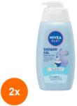 Nivea Baby Set 2 x Gel de Dus, Nivea Baby, Head to Toe, 500 ml (ROC-2xMAG1019169TS)