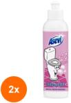 Asevi Set 2 x Odorizant Toaleta, Asevi Wc Bubble Gum, 200 ml (ROC-2XMAG1014777TS)
