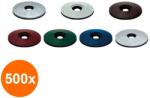 Tecfi Set 500 x Saiba Cauciucata de Etansare Epdm, Otel, Zincat 8.5 x 19 (COR-500XT.CB0108019S)