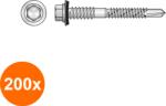 Index Set 200 x Surub Capacitate Mare de Gaurire Otel Zincat, 5.5 / 6.3 x 85 (COR-200xX40066385S)