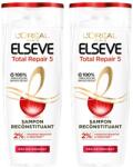 L'Oréal Pachet Promo 2 x 400 ml Sampon L'Oreal Paris Elseve Total Repair 5, pentru Par Deteriorat