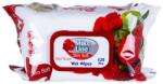 Mike Servetele Umede cu Capac Mike Line Red Rose, Trandafir, 120 Bucati
