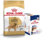 Royal Canin ROYAL CANIN Golden Retriever Adult 12kg + ROYAL CANIN Maxi Adult 10x140g gratis