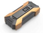  Hordozható többfunkciós autóindító, benzin/dízel motorhoz, kapacitás 37000mWh, 12V, 8/5 L, 17, 5X8, 2X4, 2 cm, fekete/narancs