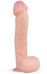 Real Fantasy Lexon - dildo realist cu testicule - 33cm - culoare naturală (8719497667093) Dildo