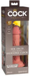 King Cock Elite 6 - dildo realist cu ventuză - 15 cm - culoare naturală (05466660000) Dildo