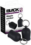 Black Velvets - pompă pentru sâni cu inel metalic (negru) (05191460000)