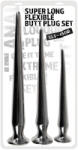 You2Toys - set de dopuri anale extra lungi (3 piese, negru) (05387010000) Dildo
