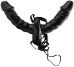 Pipedream - Vibrator dublu cu ham (negru) - Fetish (05308240000)