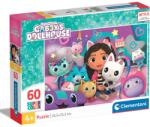 Clementoni Puzzle Clementoni, Gabbys Dollhouse, 60 piese (N00026202_001w) Puzzle