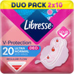 Libresse Ultra+ Deo szárnyas egészségügyi betét enyhén illatosított (2x10 db)