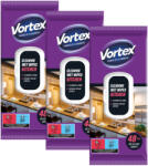 Vortex konyhai nedves törlőkendő Flip top (3x48 db)