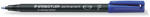 STAEDTLER Маркер Staedtler Lumocolor 318 OHP F, син (21108-А-СИН)