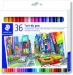 STAEDTLER Флумастри Staedtler Design Journey , двувърхи, 36 цвята (27373-А)