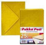 Pukka pad Boríték, C6, szilikonos, PUKKA PAD "Gold", arany (9063-ENV)