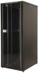 Lande LN-CK42U6080-BL CK 19" 42U 600x800 fekete álló rack szekrény (LN-CK42U6080-BL) - nyomtassingyen