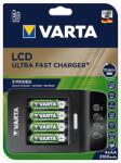VARTA 57685101441 LCD Ultra Fast Charger/4db AA 2100mAh akku/akku töltő (57685101441) - nyomtassingyen