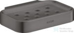 Hansgrohe AXOR UNIVERSAL CIRCULAR fali szappantartó, szálcsiszolt fekete króm 42805340 (42805340)