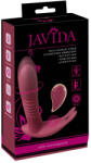 Javida RC - вибратор за клитор с дистанционно - 3 функции - червен