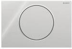Geberit Sigma10 működtetőlap, öblítés-stop működtetésű, fényes króm/matt króm 115.758. KH. 5 (115.758.KH.5)