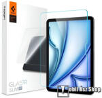Spigen TR SLIM HD képernyővédő üveg - ÁTLÁTSZÓ - 2.5D, karcálló, tok barát, ujjlenyomat mentes, ultravékony, 0.2mm, 9H - APPLE iPad Air 11 (2024) (A2899/A2900) - AGL07797 (AGL07797)