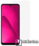  Előlap védő karcálló edzett üveg - 0, 3 mm vékony, 9H, Arc Edge, A képernyő sík részét védi - Telekom T Phone 2 5G (REVVL 7)