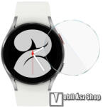 IMAK okosóra előlap védő karcálló edzett üveg - 1db - 0.3mm, 9H, felhelyezést segítő kerettel, A képernyő sík részét védi - SAMSUNG Galaxy Watch4 40mm (SM-R860)