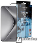 MyScreen DIAMOND GLASS EDGE előlap védő karcálló edzett üveg - FEKETE - 9H, 0.33 mm, A teljes felületén tapad, a teljes képernyőt védi - HUAWEI Pura 70 Pro (HBN-LX9/AL00) (MD8463TG 3D BLACK)