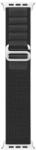 Apple Watch 1-6, SE, SE (2022) (42 / 44 mm) / Watch 7-9 (45 mm) / Watch Ultra (49 mm), textíl pótszíj, állítható, Dux Ducis GS, fekete