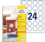 Avery-Zweckform Etichete rotunde Avery 40 mm, 10 coli, albe