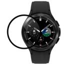 Samsung Galaxy Watch 3 (41 mm) - BESTSUIT okosóra fólia - kijelzővédő fólia, fekete kerettel - graffistore