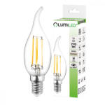 Lumileds LED láng izzó BA35 E14 7W 770lm 4000K semleges 360°-os izzószál LUMILED (LEDZARMI205)