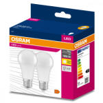 OSRAM 2PAK LED izzó E27 A60 10W = 75W 1055lm 3000K meleg 200° OSRAM ÉRTÉK (4058075630277)