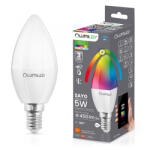 Lumileds LED izzó E14 B35 CANDLE 5W = 40W 450lm RGB szabályozható CCT Smart TUYA WiFi SMART SAYO LUMILED (LUMTUY0020)