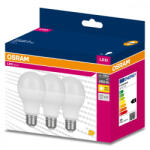 OSRAM 3db LED izzó E27 A60 19W = 150W 2452lm 2700K 200° OSRAM (4058075634374)