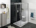 SAPHO Gelco, DRAGON négyszögletes zuhanyparaván 800x1100mm L / R változat, sarokbejárat, GD4280GD4211 (GD4280GD4211)