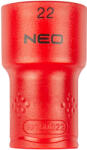 NEO TOOLS Dugókulcs 6-lapú 1/2" 22mm 1000V, szigetelt (01-191) - szerszamparadicsom