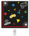 Procos Gaming Party szalvéta 20 db-os 33x33 cm FSC PNN93772 (PNN93772)