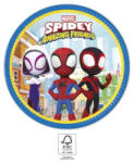 Procos Spidey, Pókember papírtányér 8 db-os 23 cm FSC PNN94876 (PNN94876)